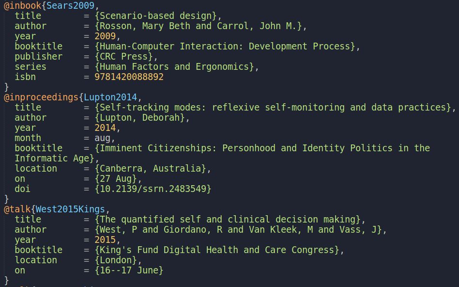 Creating A Bibtex Parser And Tidy Tool